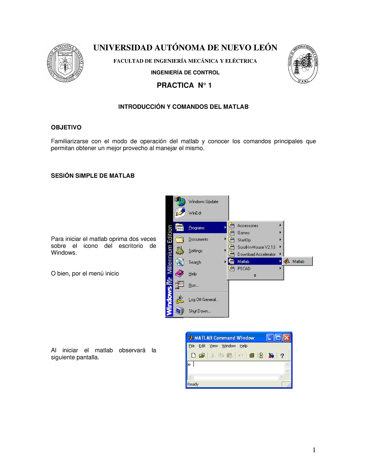 IC P1 - Practicas De Laboratorio - UNIVERSIDAD AUTÓNOMA DE NUEVO LEÓN ...