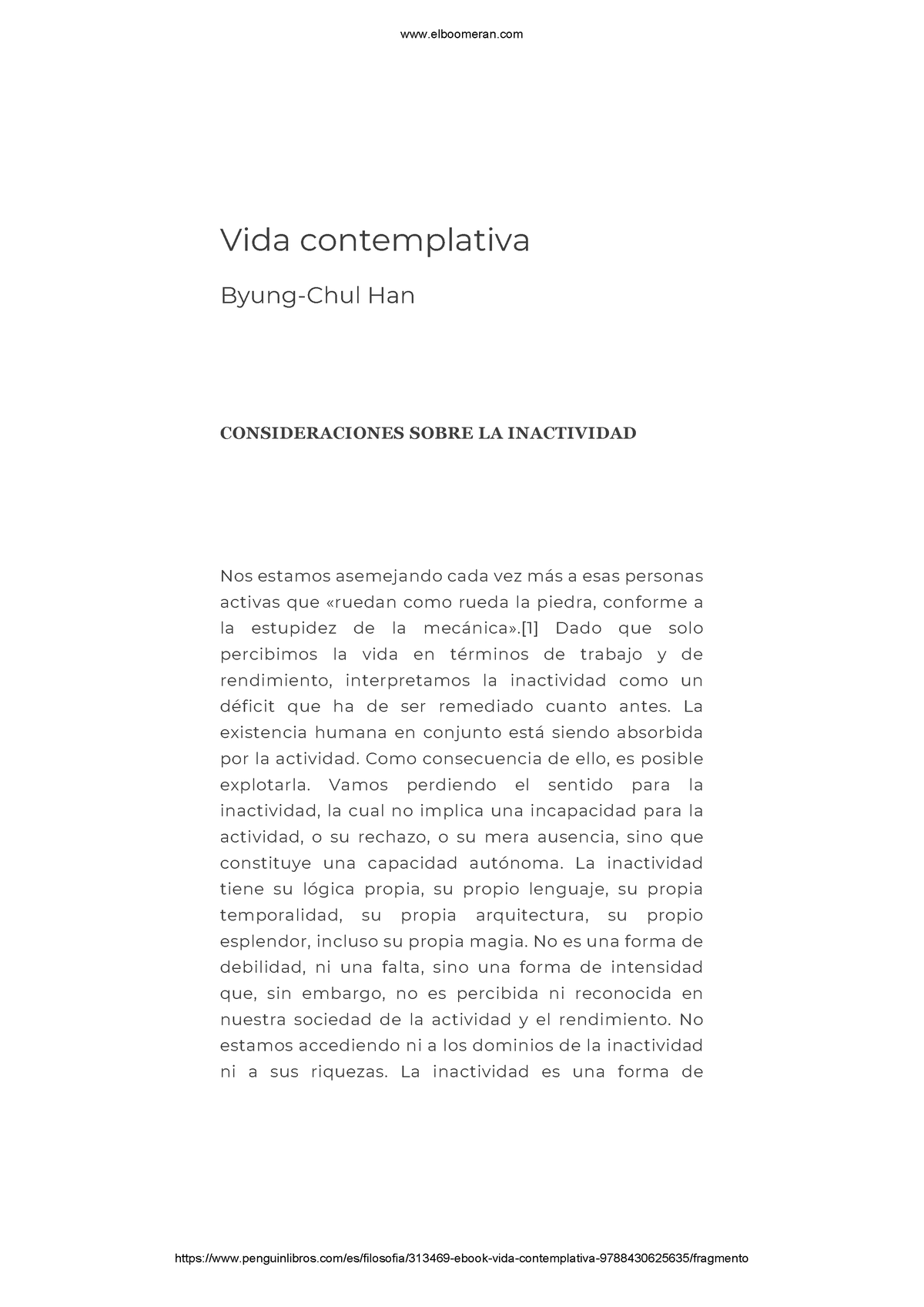 Vida-contemplativa - Vida Contemplativa - Vida Contemplativa Byung-Chul ...