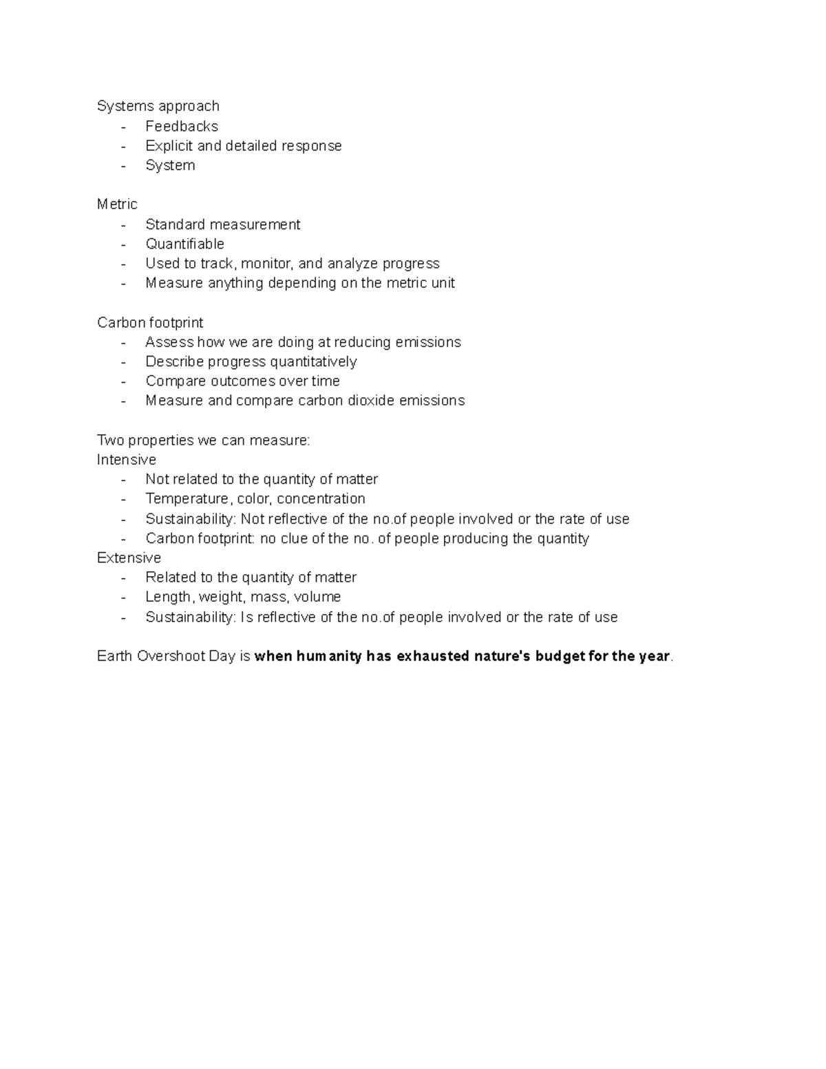 EE100 discussion notes - Systems approach - Feedbacks - Explicit and ...