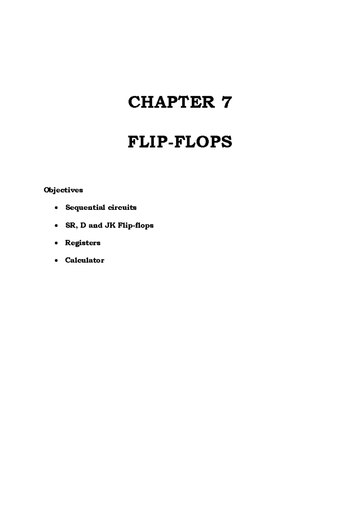 Edgetriggered Latches Flipflops Multivibrators Electronics
