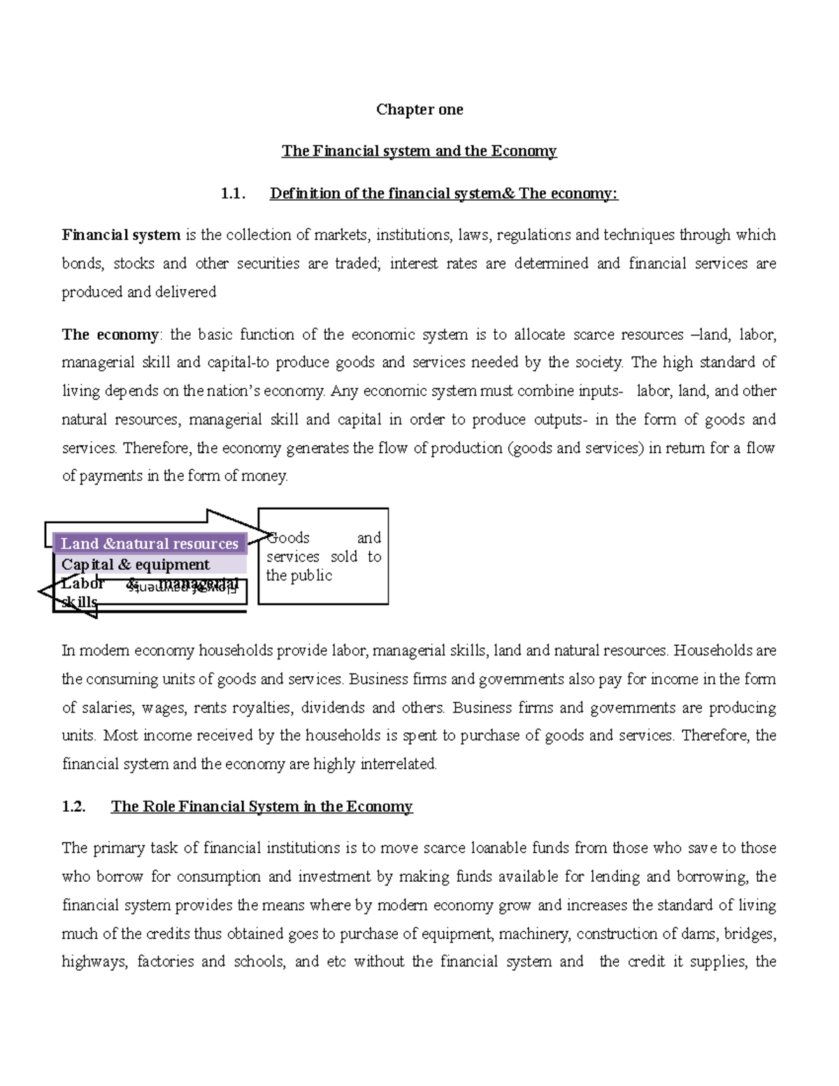 chapter-one-fmi-good-material-chapter-one-the-financial-system-and