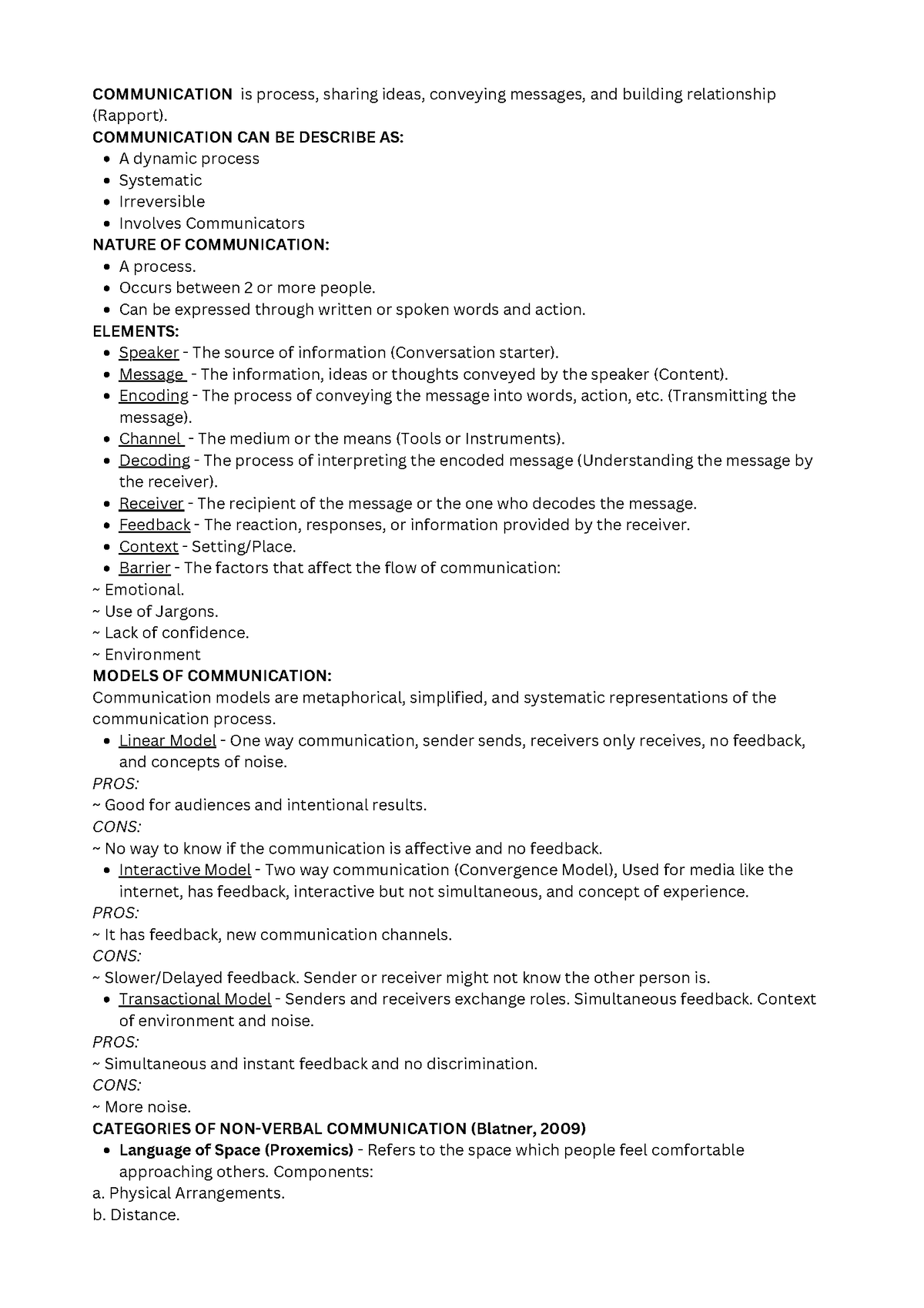 Oral Communication - Reviewer - A dynamic process Systematic ...