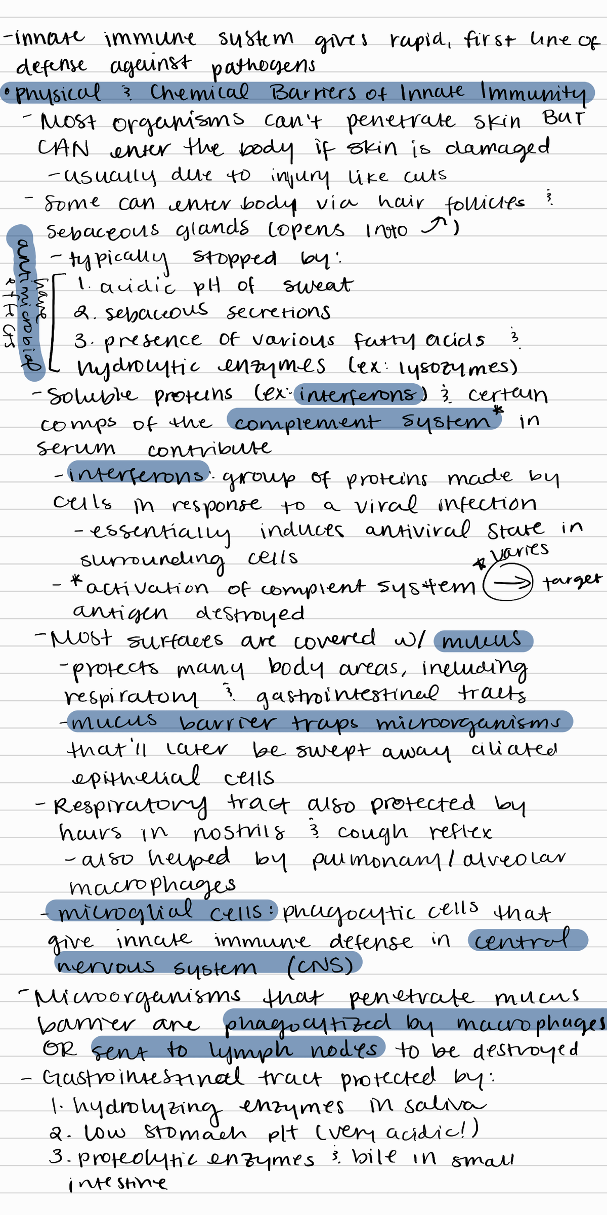 Chapter 2 Innate Immunity ️ 221206 031450 - BIOL 4323 - Studocu