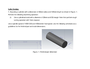 CNC lab 3 facing - Assignments - ENGT 3200/TECH 6040 Lab Class 3 Spring ...
