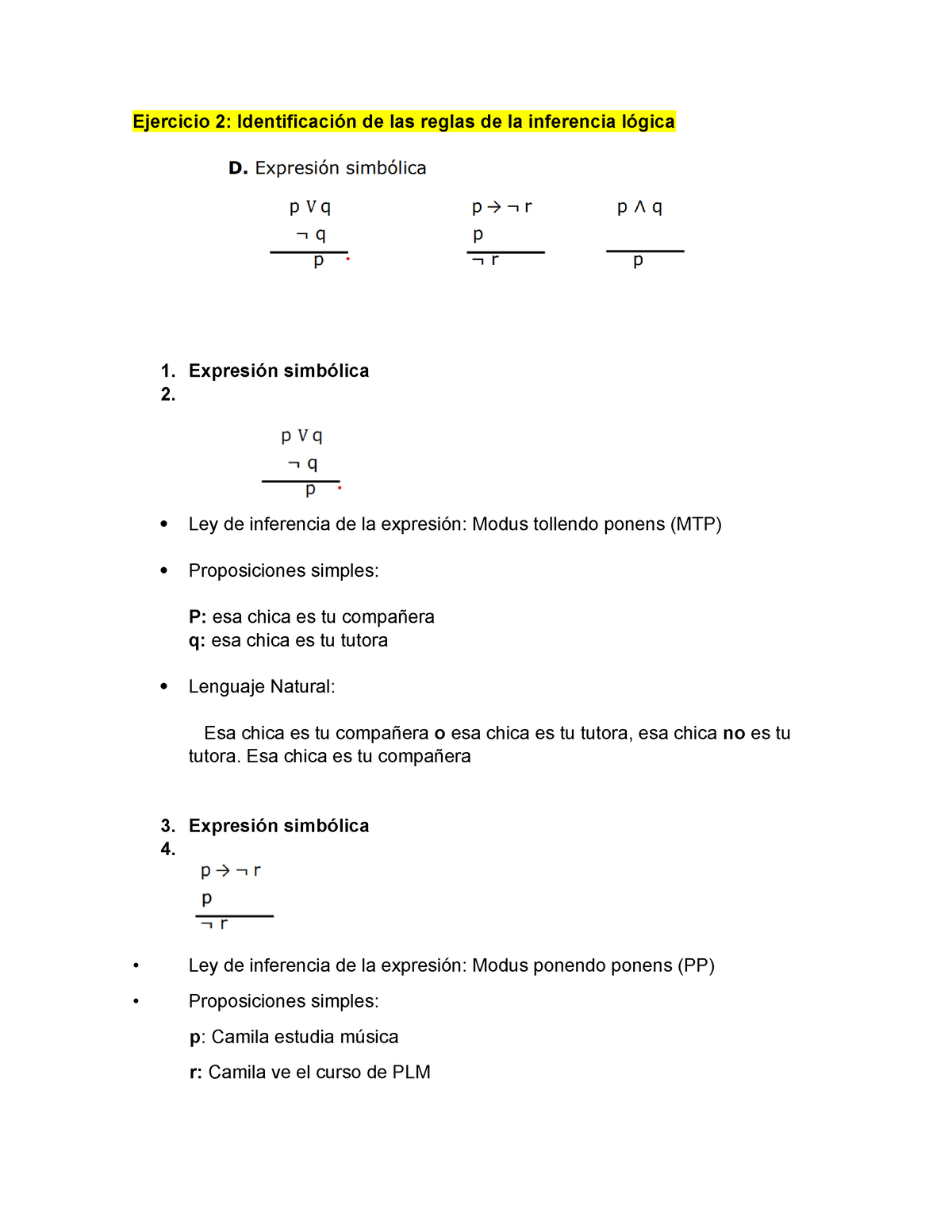 Ejercicio 2 Unidad 1-Daniela Murcia - Ejercicio 2: Identificación De ...