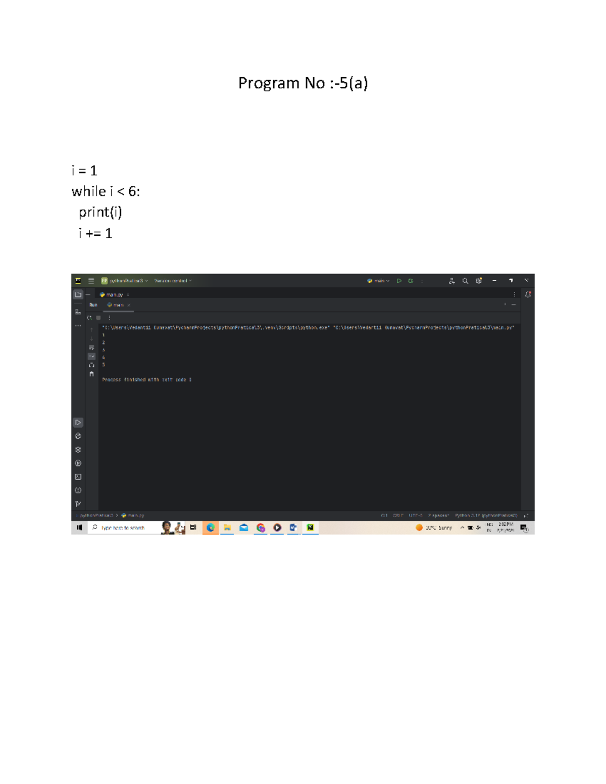 Program No5 - joijuhhhhhhhhhhhhhhh - Object Oriented Programming using ...