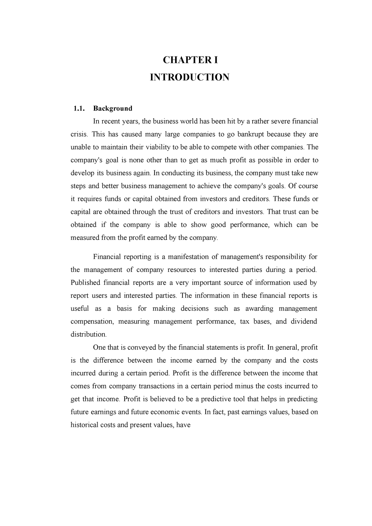 The Effect of Book Tax Differences, Accruals and Company Size on Profit ...