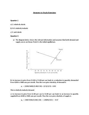 Chapter 4 Elasticity Complete notes - Econ 1010 - Memorial University ...
