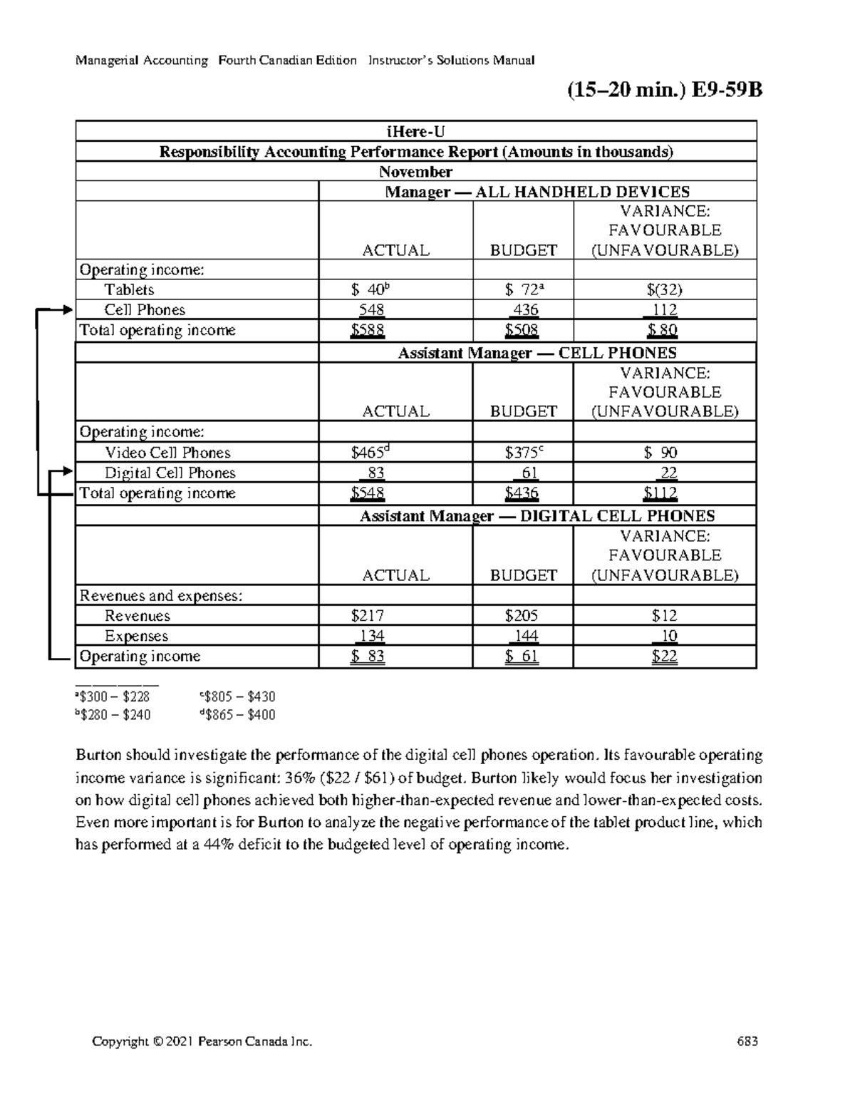 Chapter 9 Managerial Acct TMU - (15–20 min.) E9-59B iHere-U ...