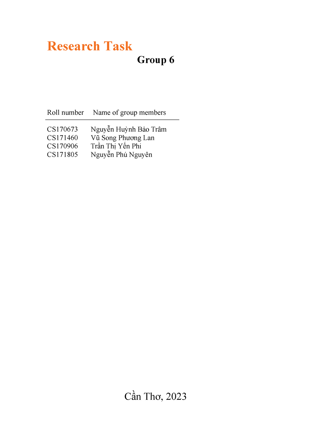 Research Task - Bài - Cross Cultural Management And Negotiation - FPT ...