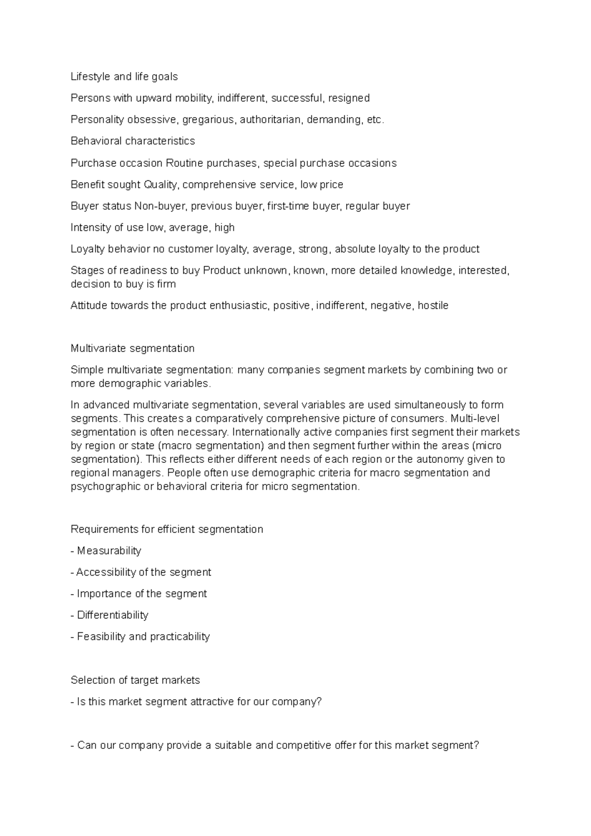 Lifestyle and life goals Lifestyle and life goals Persons with upward