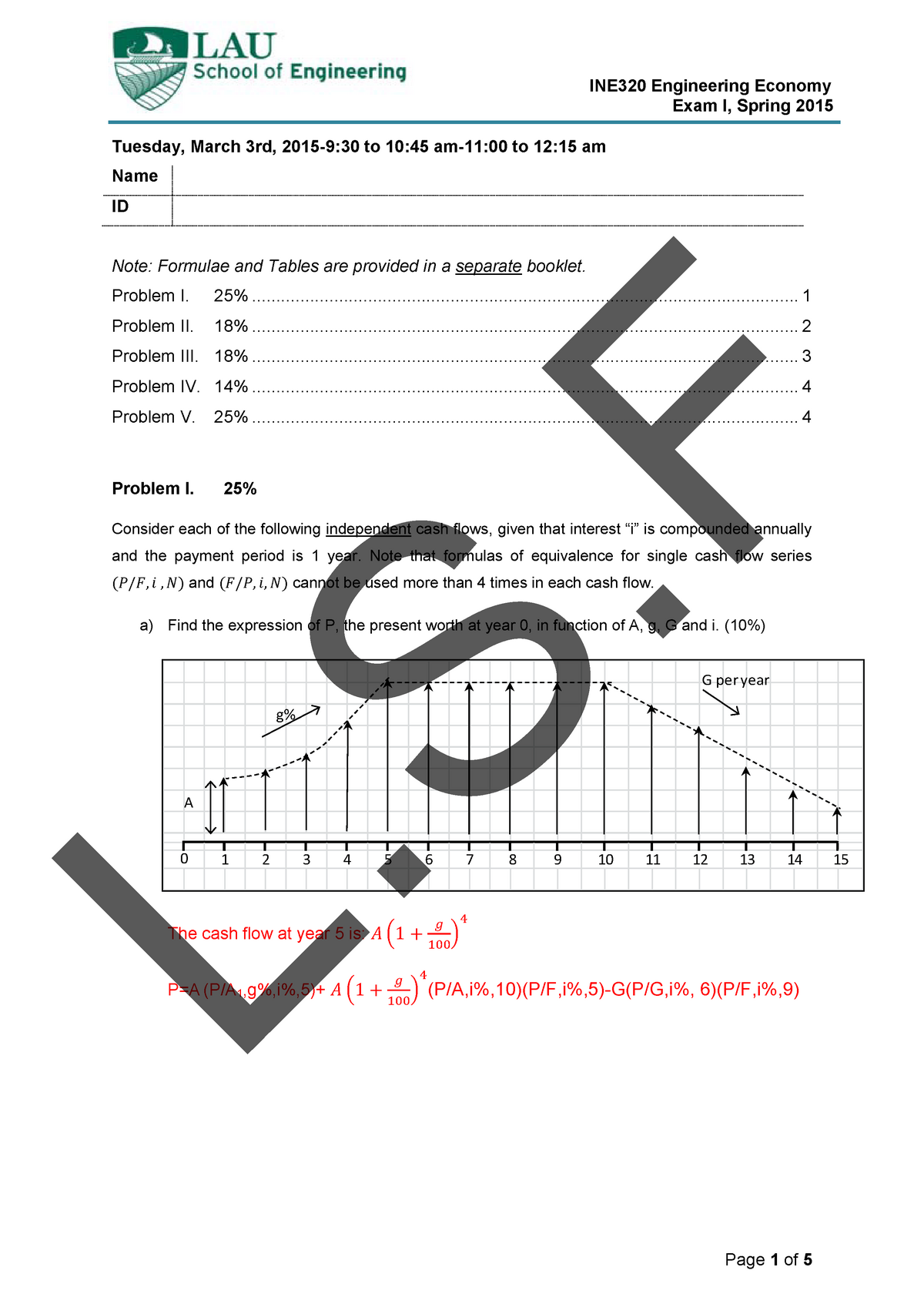 Exam 2015 Questions And Answers Warning Tt Undefined Function 32 Exam I Spring 2015 0999