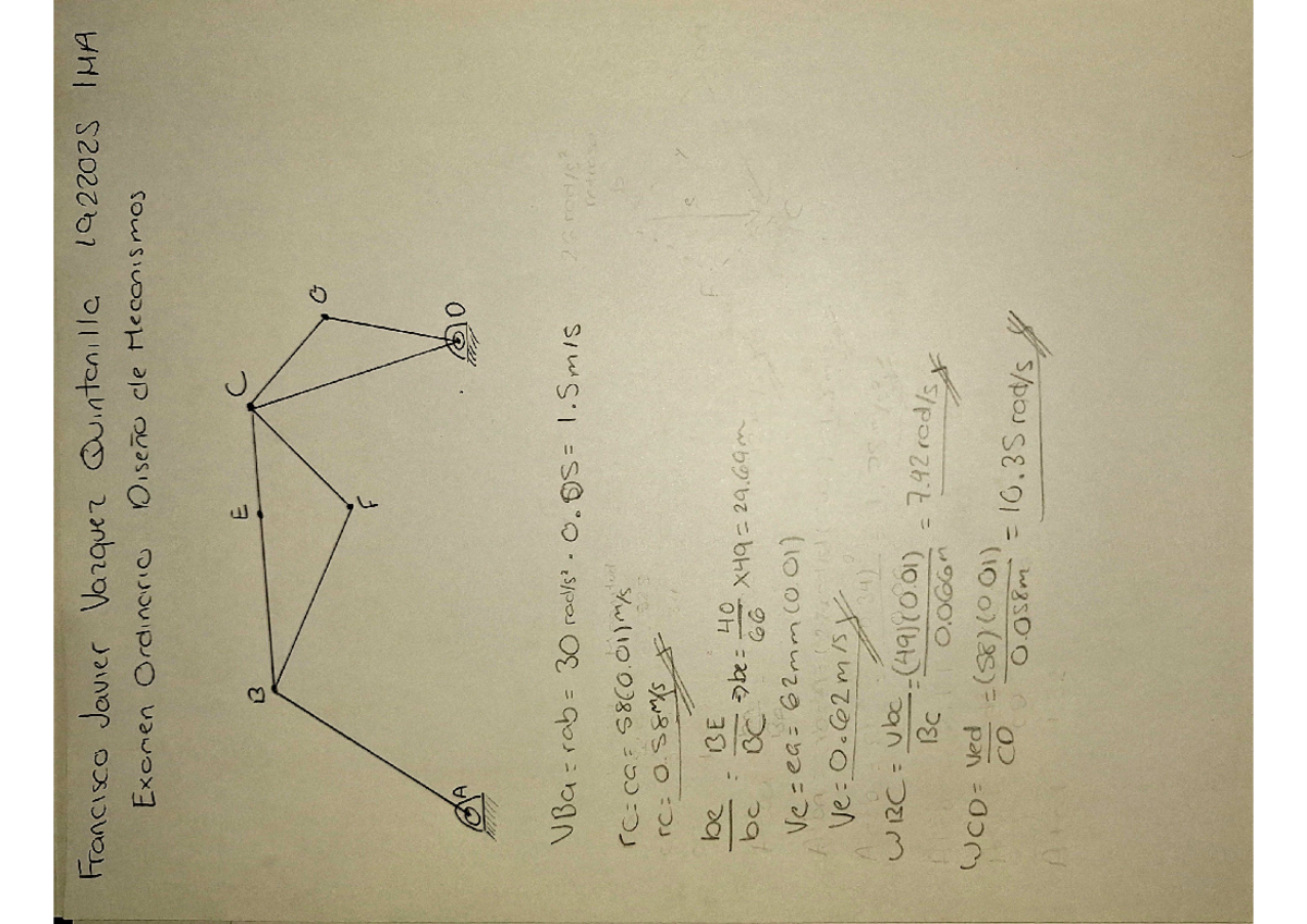 Examen Ordinario Diseño 1922025 - Francisco Javier Vazquez Quintenilla ...