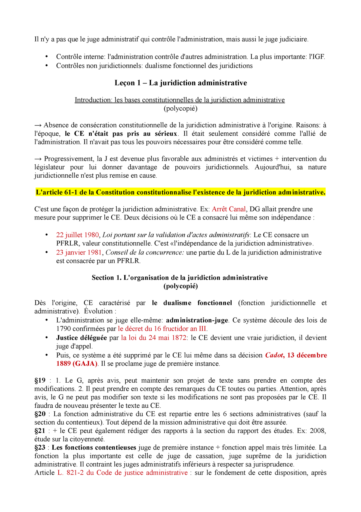 dissertation la juridiction administrative