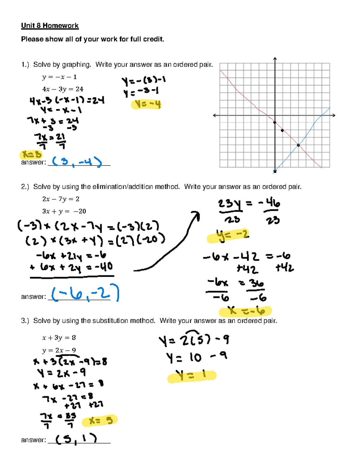 unit 8 homework 1