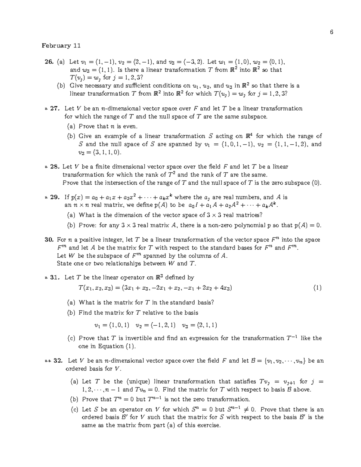 MATH 554 Prob 04 - Problem questions given in Class, Professor Carl ...