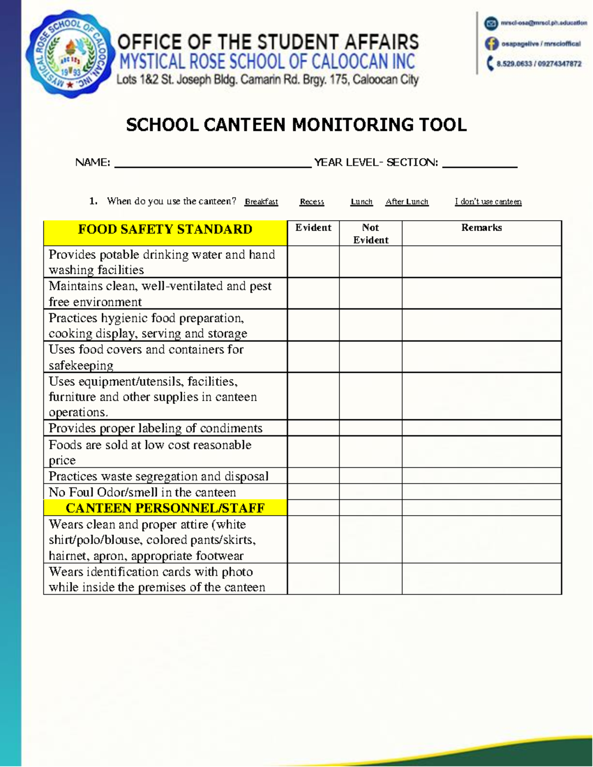 canteen-evaluation-form-school-canteen-monitoring-tool-name