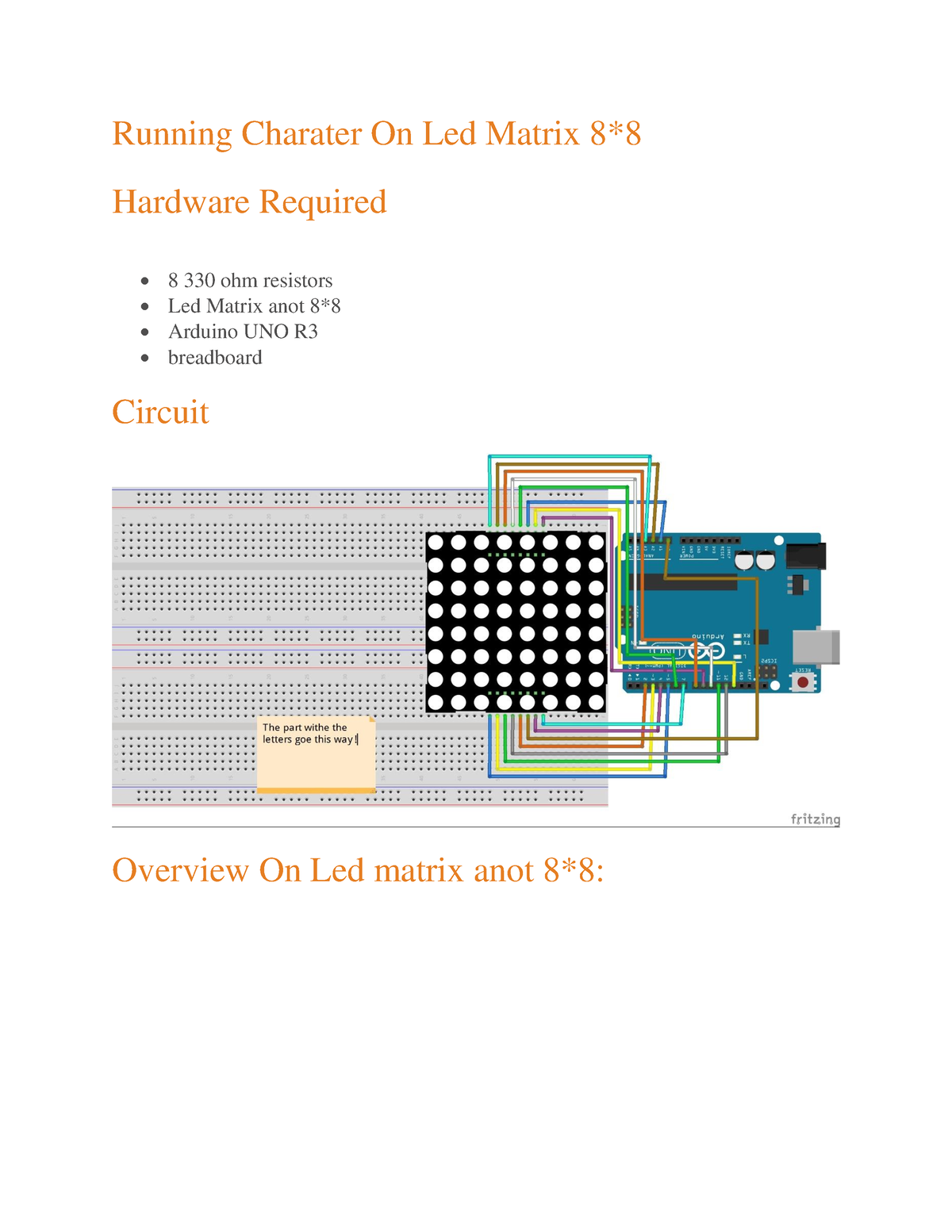 Runing charaters on LED Matrix - Running Charater On Led Matrix 8 ...