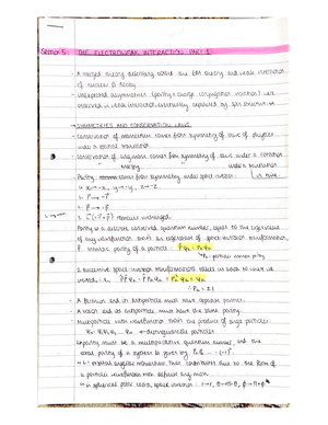 Chem0028 notes - CHEM0028 - Studocu