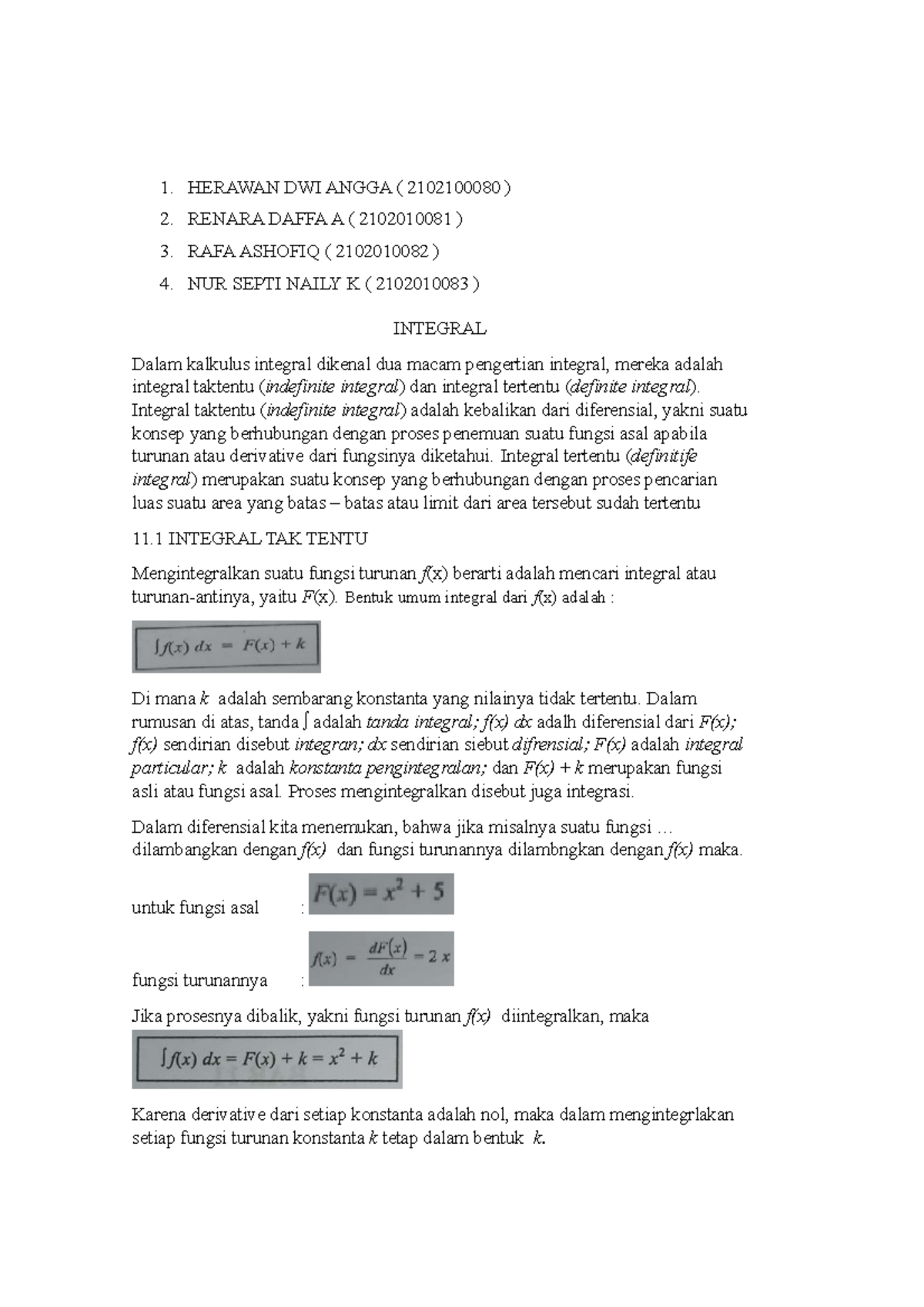 Matematika Bisnis B Resume Kel 8 Pertemuan Ke 13 Dari Kel 14 - 1 ...