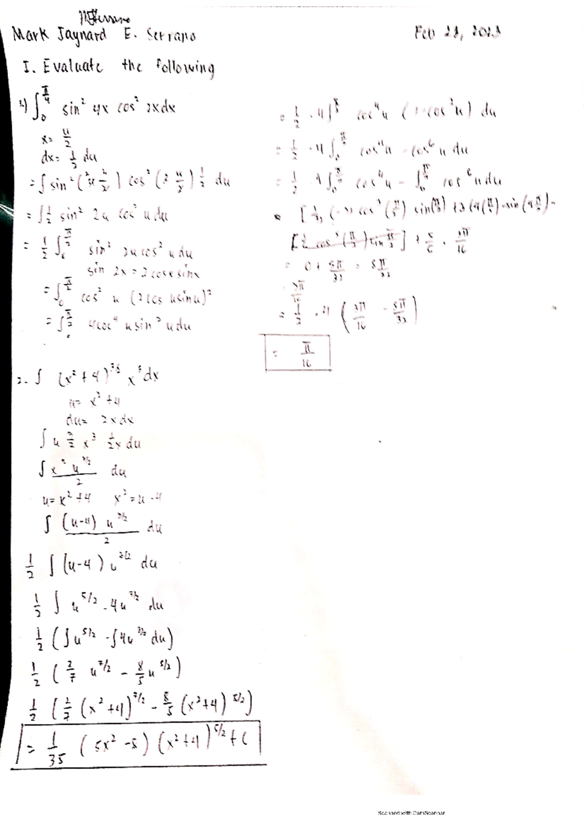 C1 Serrano Differential Equation Studocu