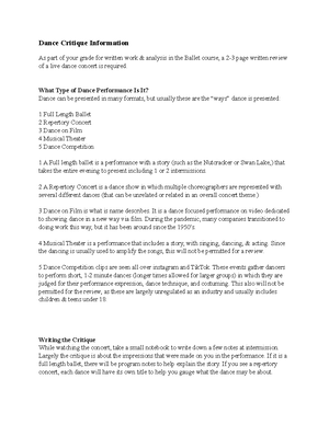 Ballet Terms SLU - Terms Day 1 These terms/movements will be repeated ...