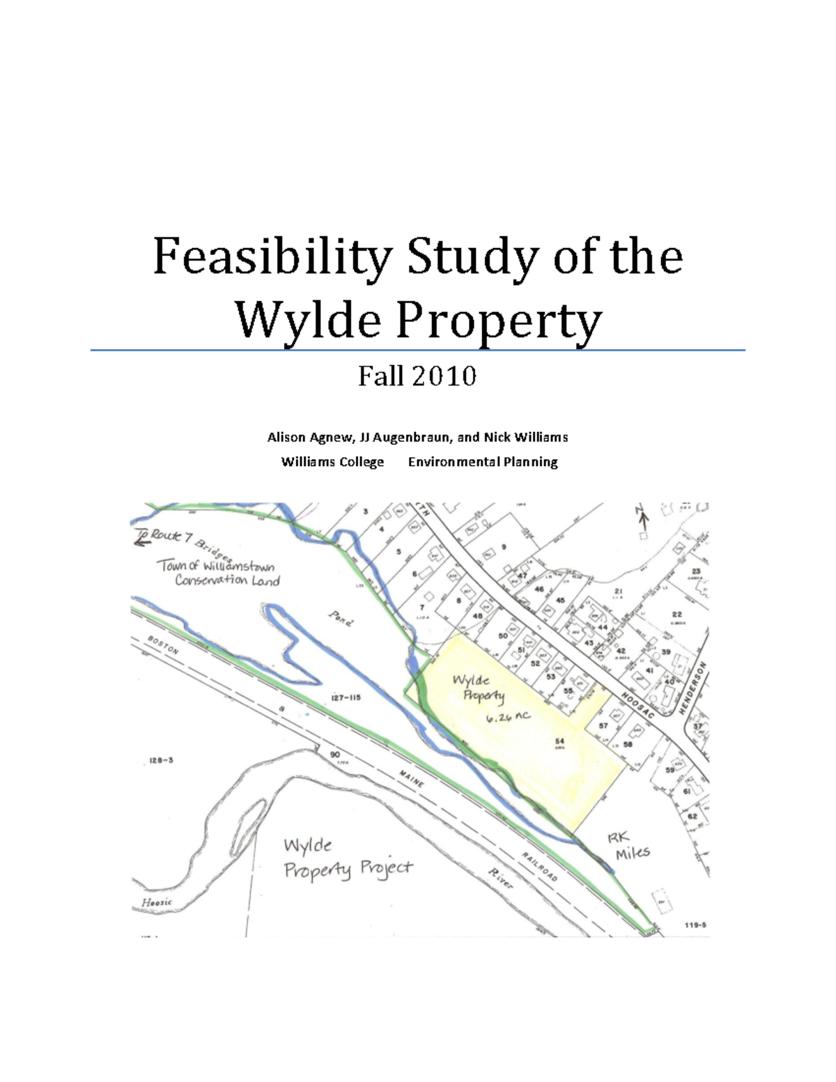 Template 2c - Feasibility Study 2 - Feasibility Study of the Wylde ...