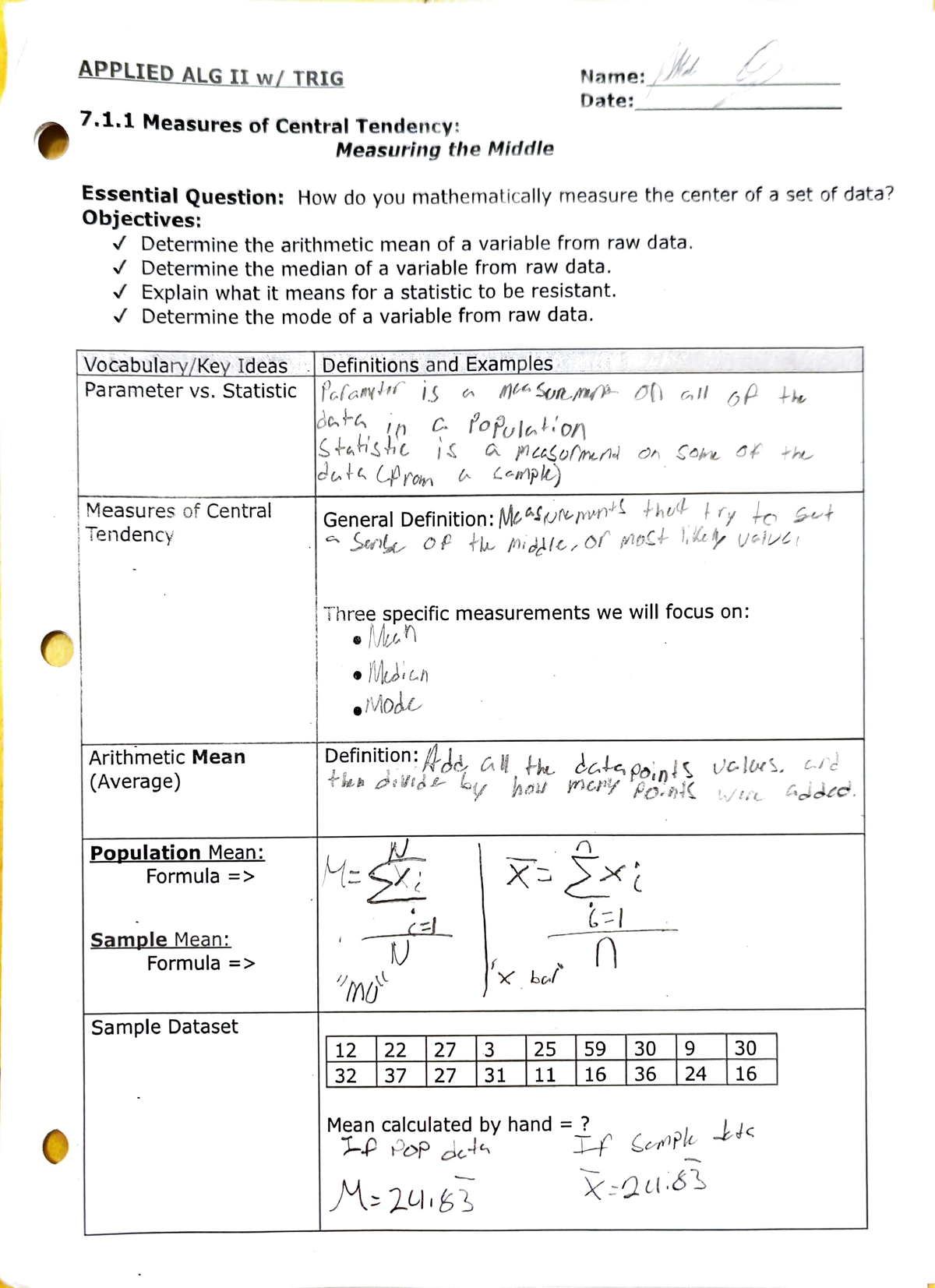 Adobe Scan Jan 25 2024 Algebra 2 APPLIED ALG II W TRIG 7 1   Thumb 1200 1653 