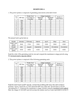 Chapter 2 - notes - Chapter 2 POWER SYSTEM RELIABILITY Reliability ...