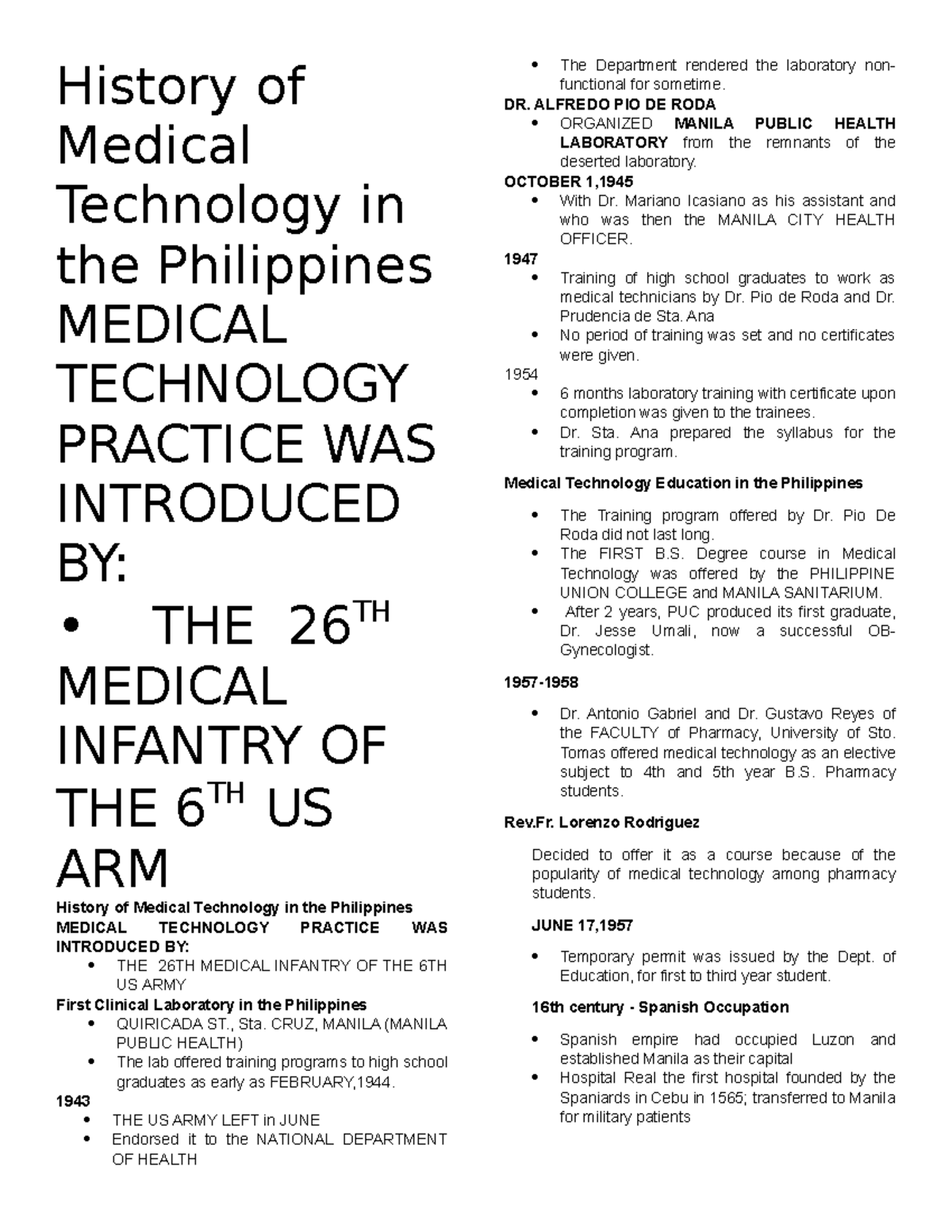 descriptive research topics for medical technology students in philippines