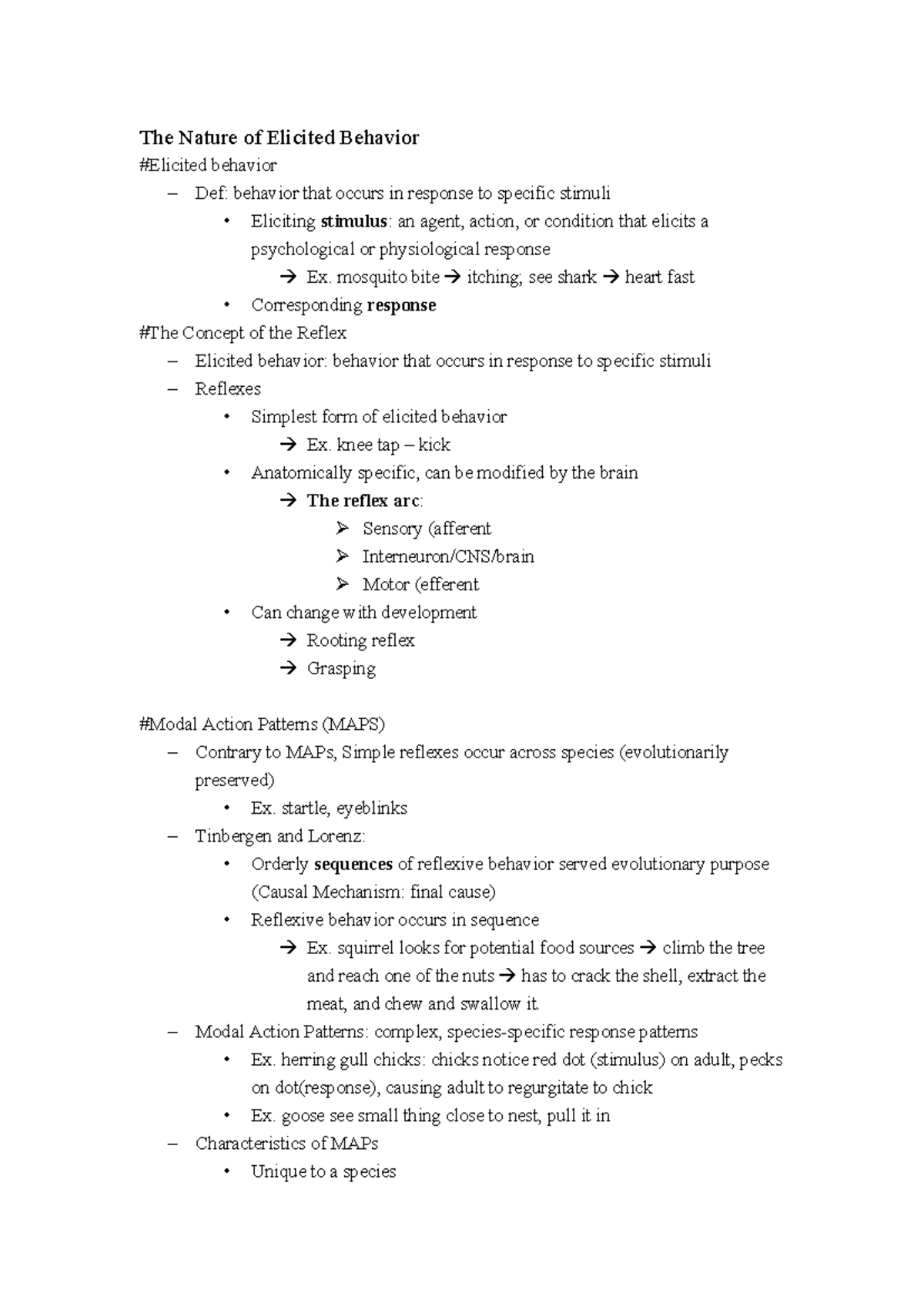 ch2-the-nature-of-elicited-behavior-elicited-behavior-def