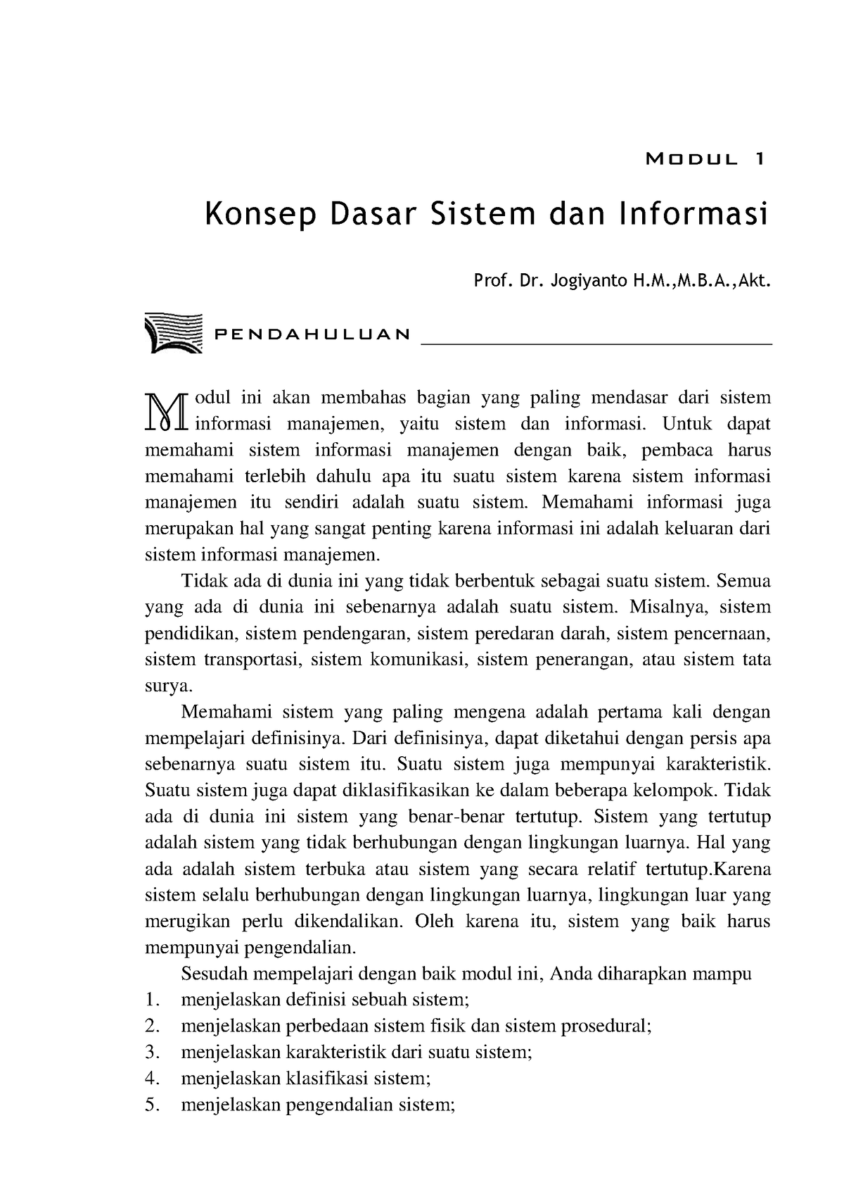 EKMA443403-M1 - Duskusi - Modul 1 Konsep Dasar Sistem Dan Informasi ...