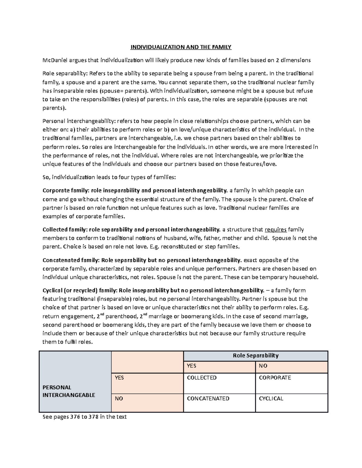 Individualization and the family - INDIVIDUALIZATION AND THE FAMILY ...