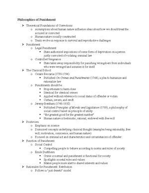 History of Corrections - Progenitor of widely adopted practices o ...