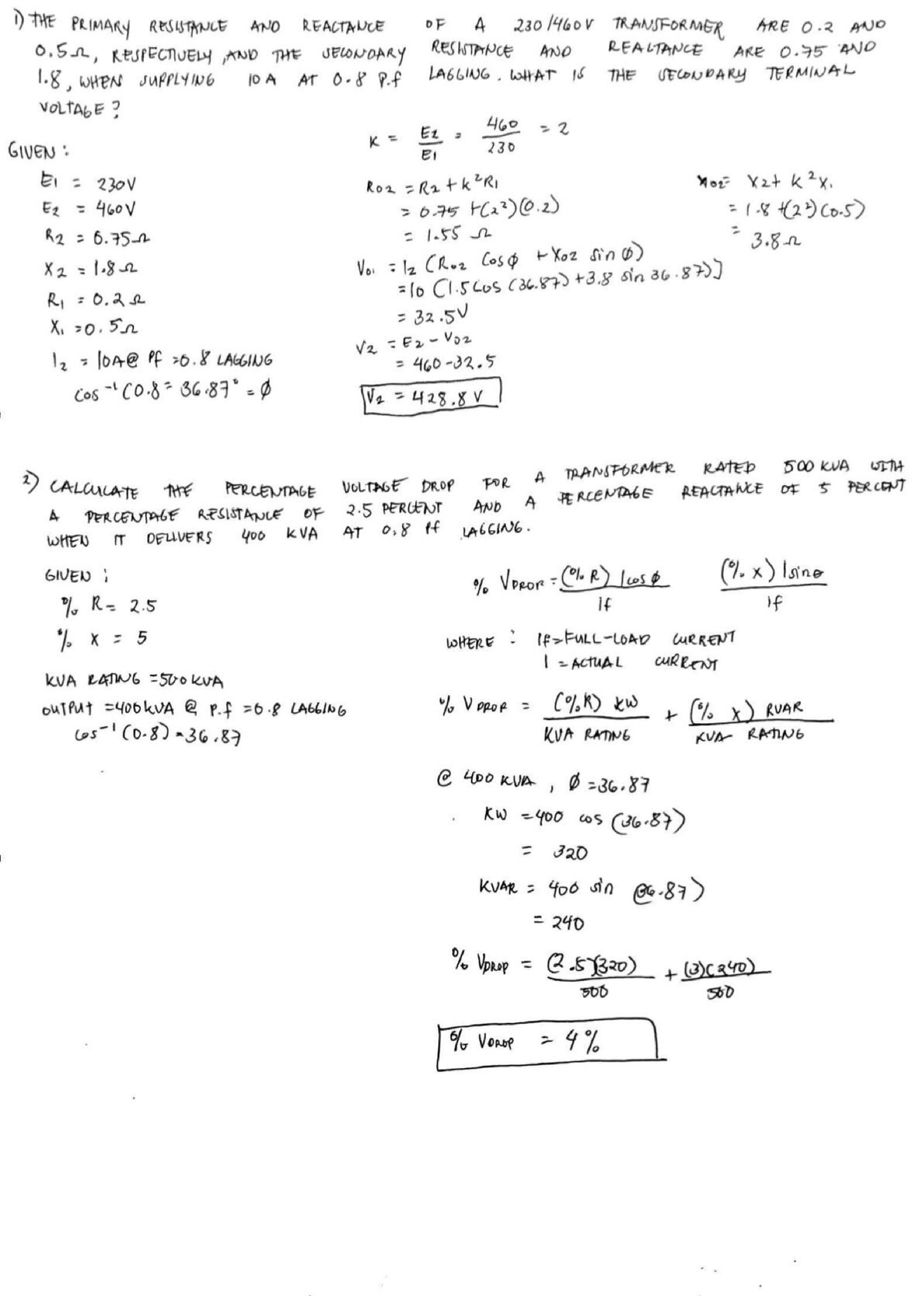 Electrical Apparatus And Devices Assignment 3 - Electrical Engineering 