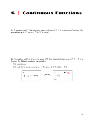 Lecture notes, lecture 4 - 4 Basis, Subbasis, Subspace Our main goal in ...