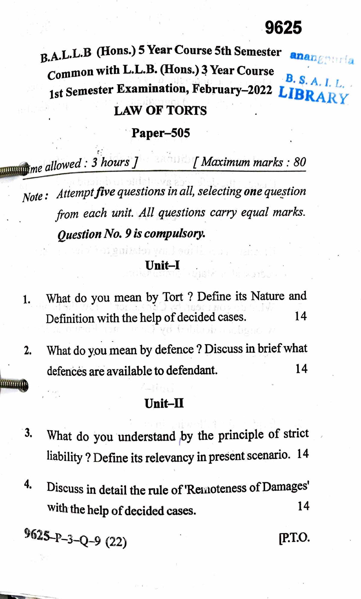 research paper topics for tort law