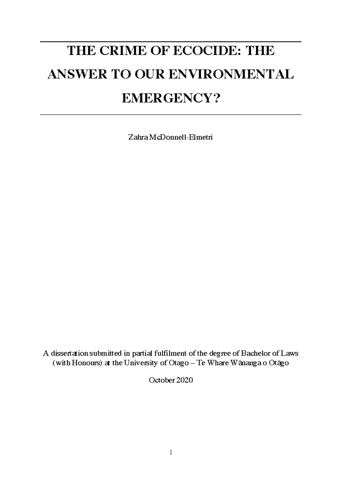 The crime of ecocide the answer to our environmental emergency 828558 ...