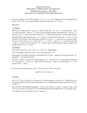 F18 Math242Assignment 2Solutions - MATH 242 Solutions to Assignment 2 ...