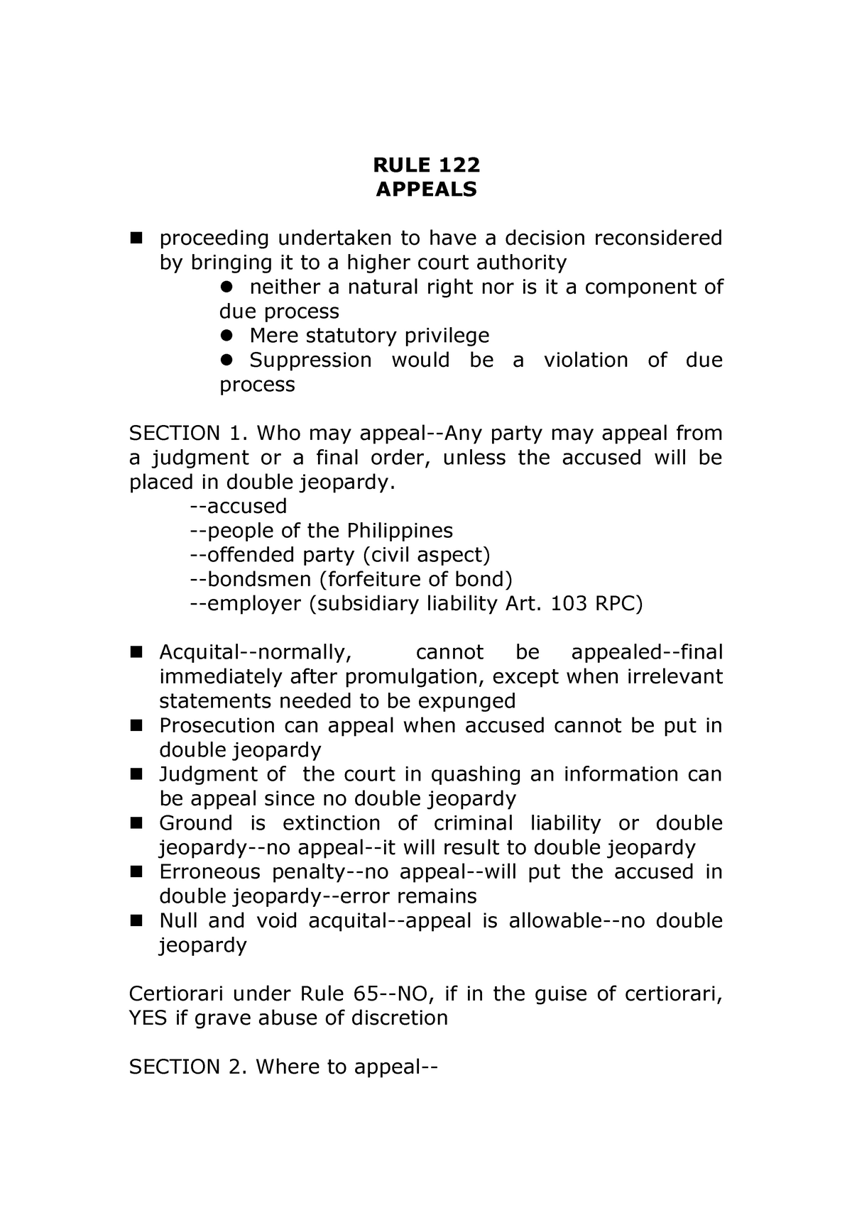 rule-122-123-assignment-rule-122-appeals-proceeding-undertaken-to