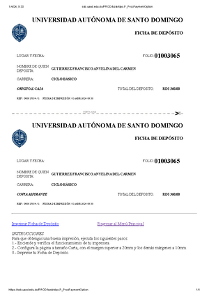 Aplicaciones e implicaciones de las bases de datos - UNIVERSIDAD ...