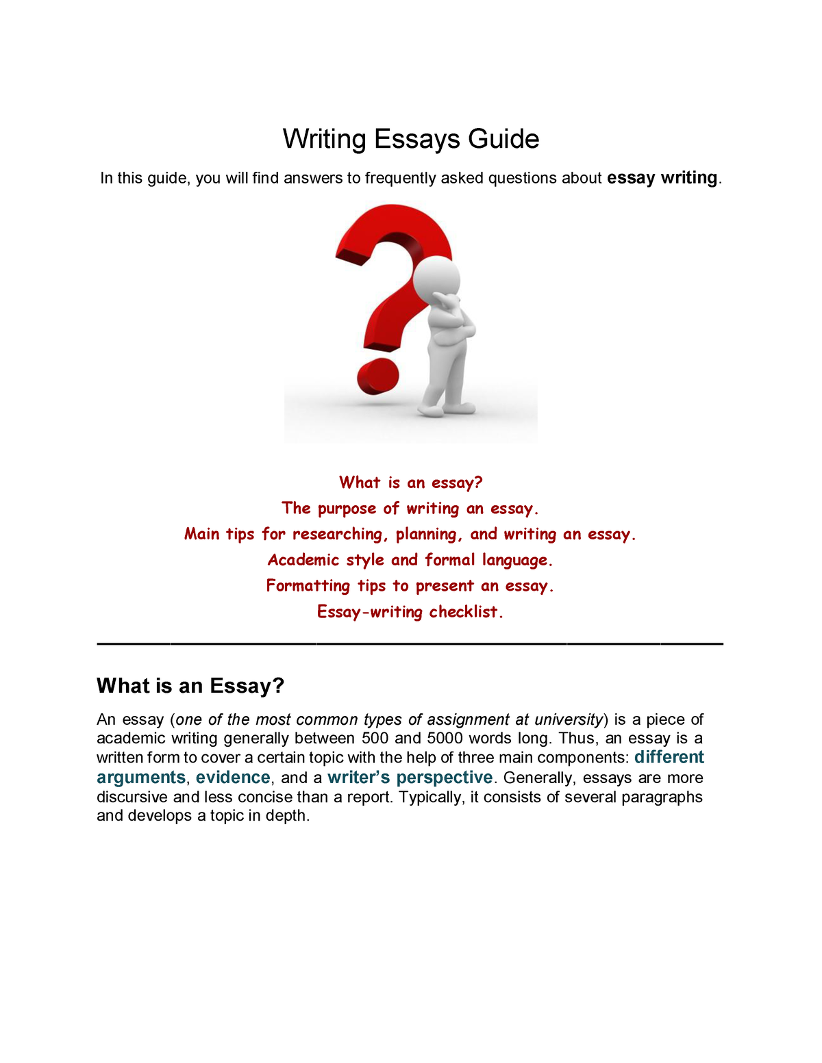 university of manchester essay writing guide