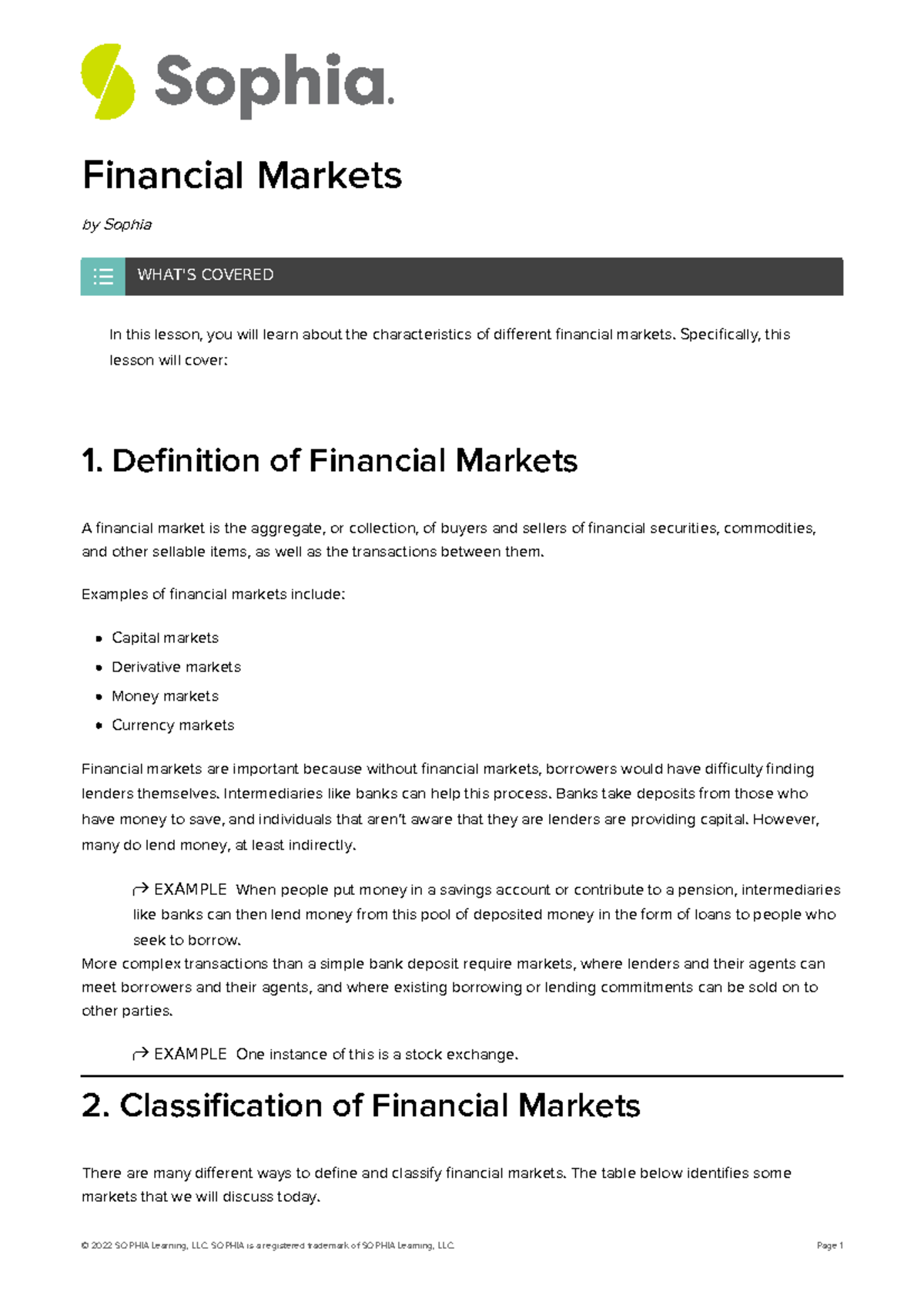 financial-markets-specifically-this-lesson-will-cover-1-definition