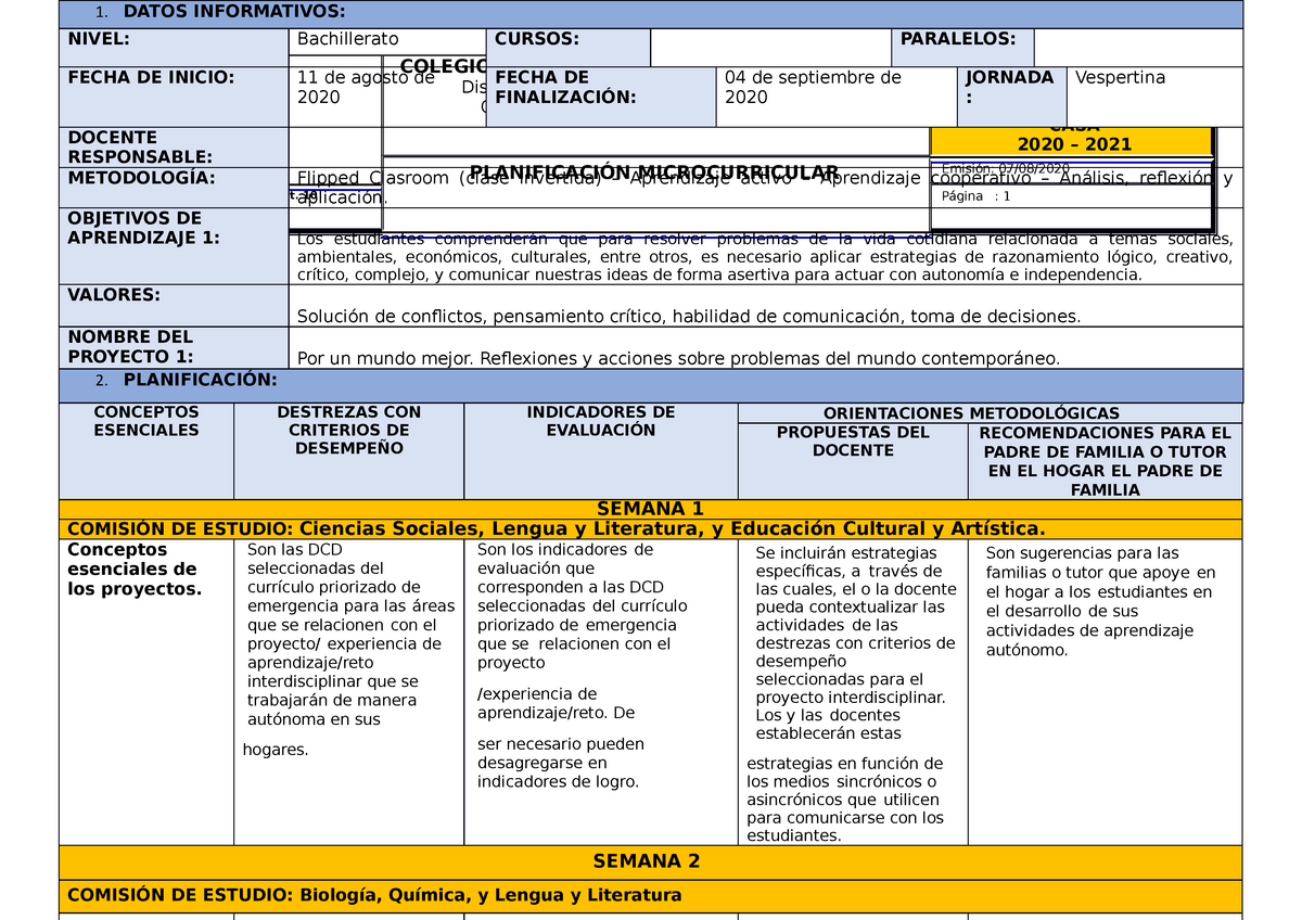 Ejemplo De Una Planificacion De Un Proyecto Guía Paso A Paso Para El Éxito - Un Proyecto