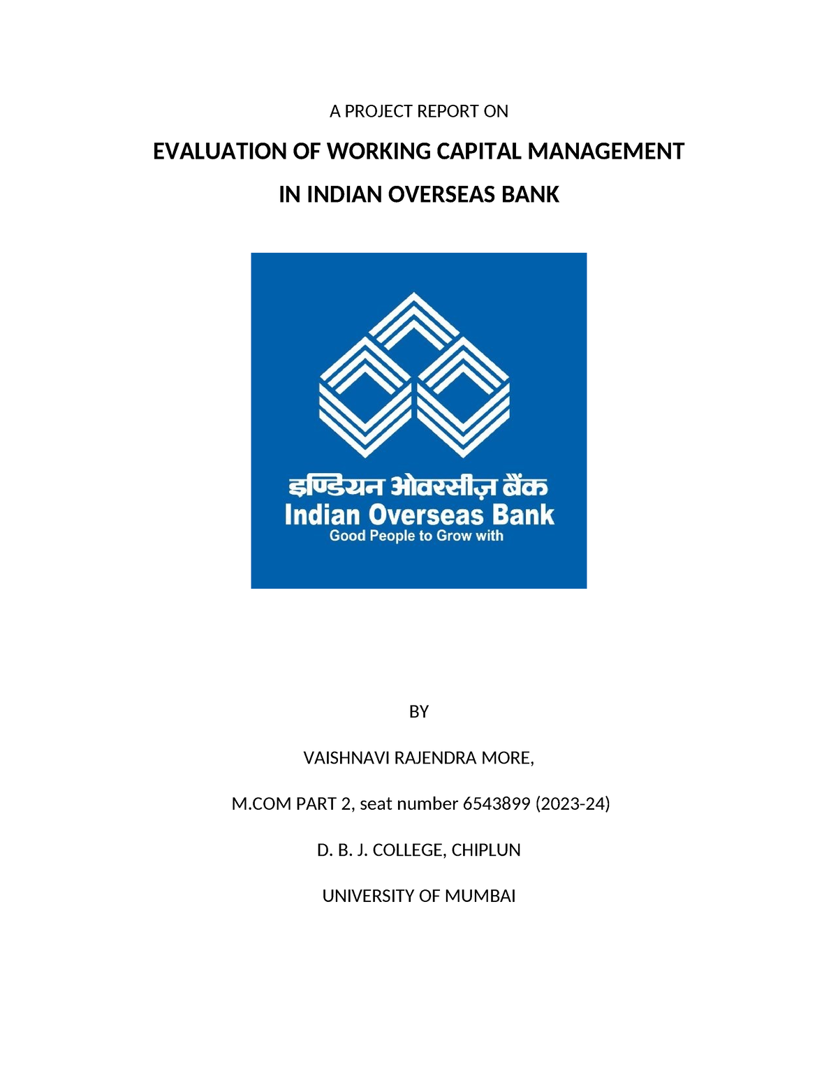 Open your account with IOB's SB HNI scheme | INDIAN OVERSEAS BANK posted on  the topic | LinkedIn