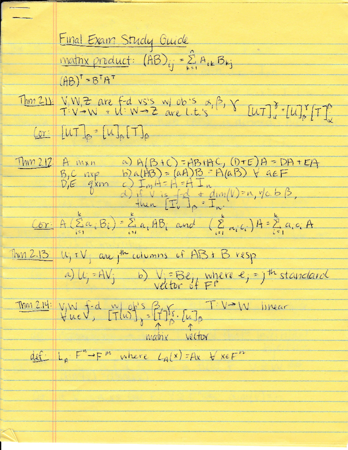 Img 18 0617 0034 Summary Linear And Multilinear Algebra Studocu