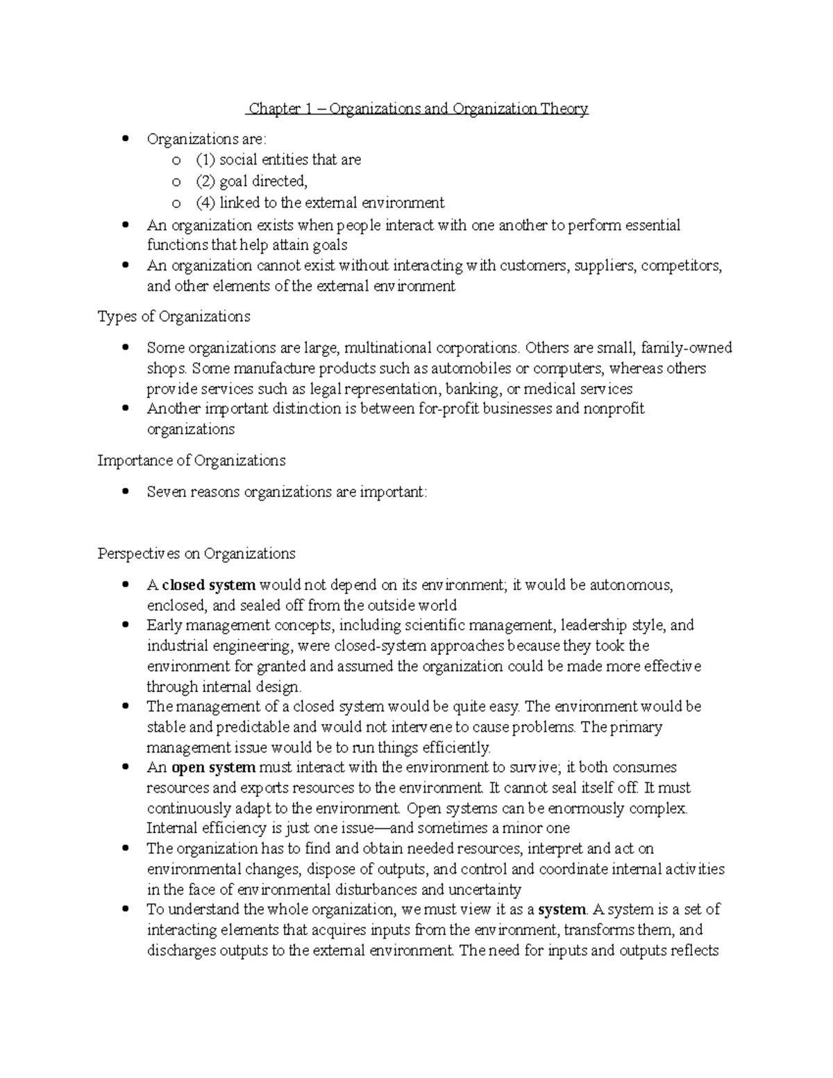 ch1-notes-text-chapter-1-organizations-and-organization-theory