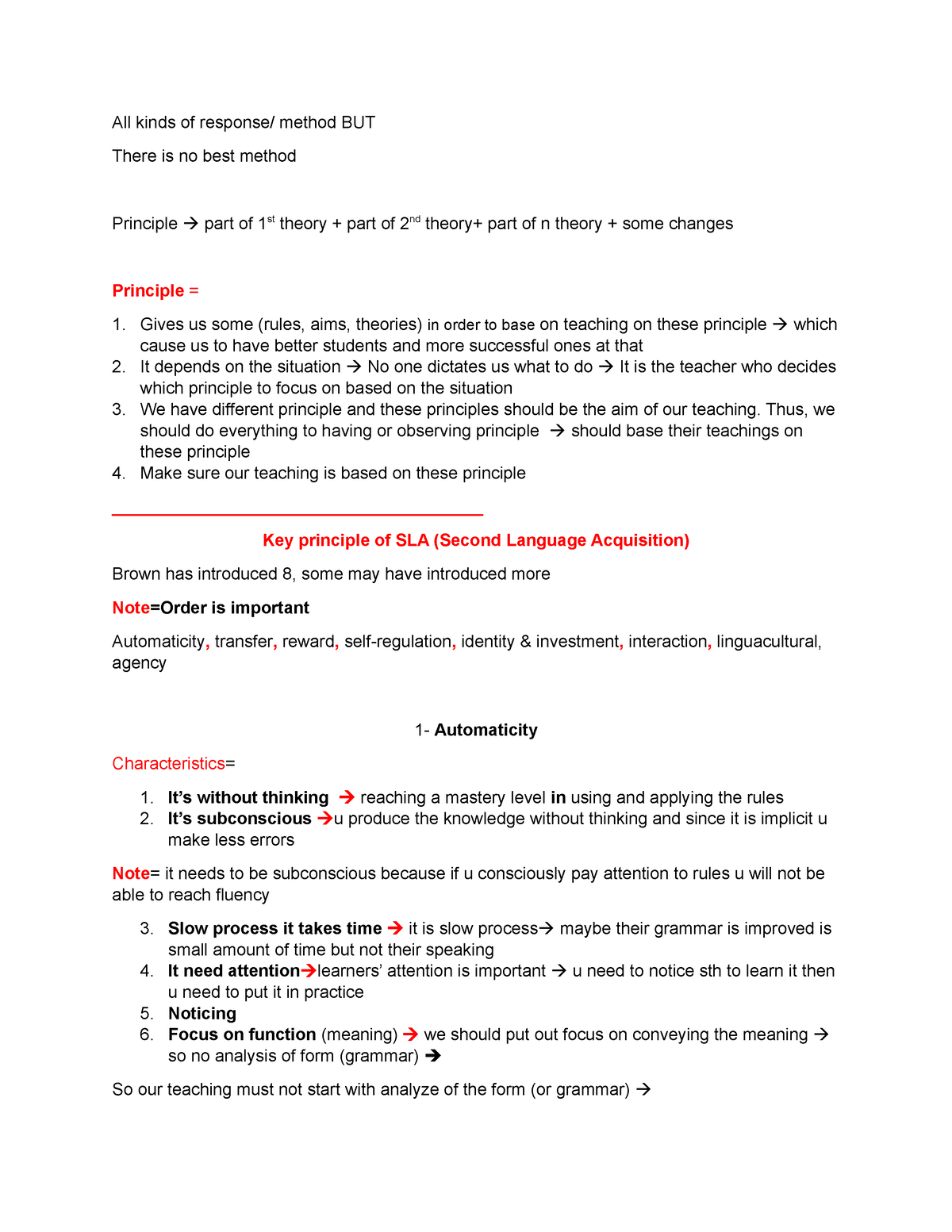 1 - Teaching By Principles An Interactive Approach To Language Pedagogy ...