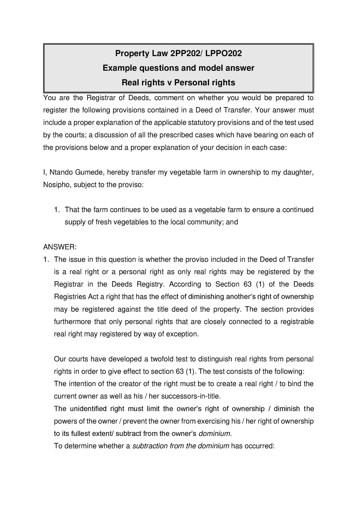 2lpp202-real-rights-v-personal-rights-example-question-and-model-answer