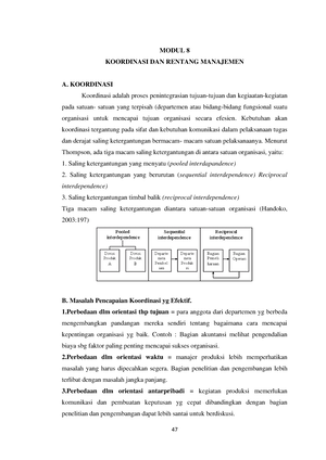 Modul Manajemen Bagian 5 Penetapan Tujuan Organisasi - MODUL 5 ...